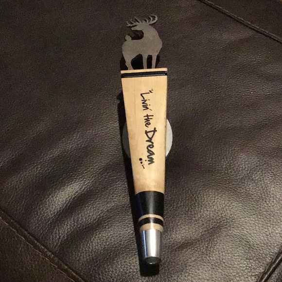 🍻 Dominion Brewing Co. Oak Barrel Stout Beer Tap Handle 12.5” - Picture 2 of 6